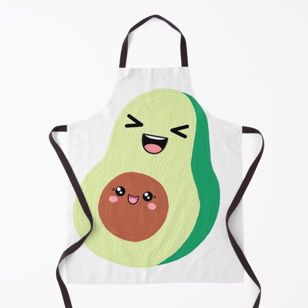 Item preview, kawaii avacado designed and sold by FawnsStickers.