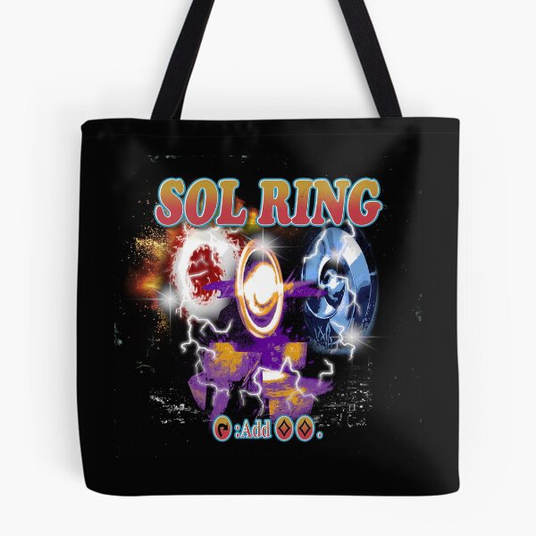Item preview, Sol Ring Bootleg Tee – 90s Hip Hop x MTG Commander Design designed and sold by KnowlegeBodega.