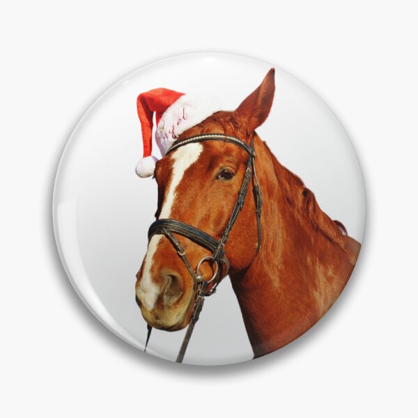 Artikelvorschau, hellbraunes Pferd Weihnachten entworfen und verkauft von Visethic.