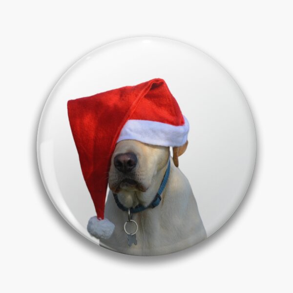 Artikelvorschau, hellbrauner Hund Weihnachten entworfen und verkauft von Visethic.