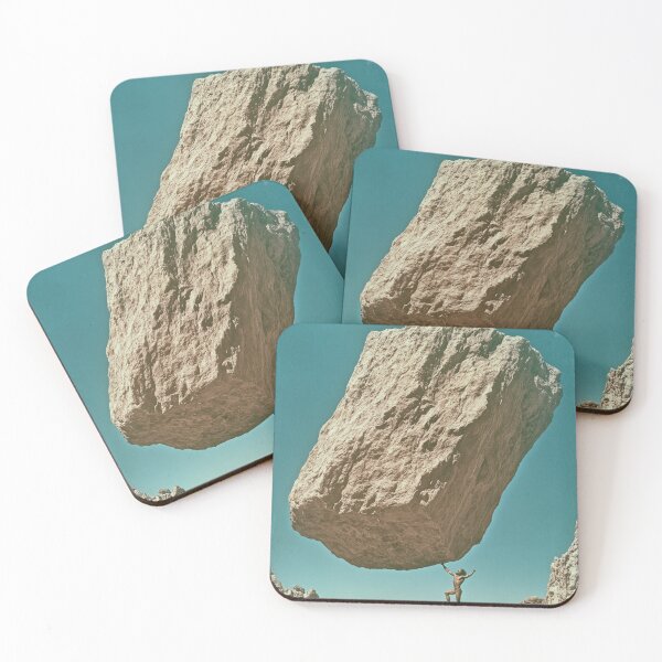 Item preview, Huge rock and a Neanderthal designed and sold by Dogtooth Director.
