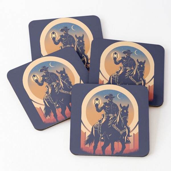 Item preview, A cowboy with his Lantern designed and sold by RisingWolfStudio.