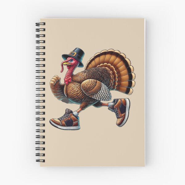 Item preview, Running Turkey in Sneakers — Fun Thanksgiving Design designed and sold by Myra365Art.