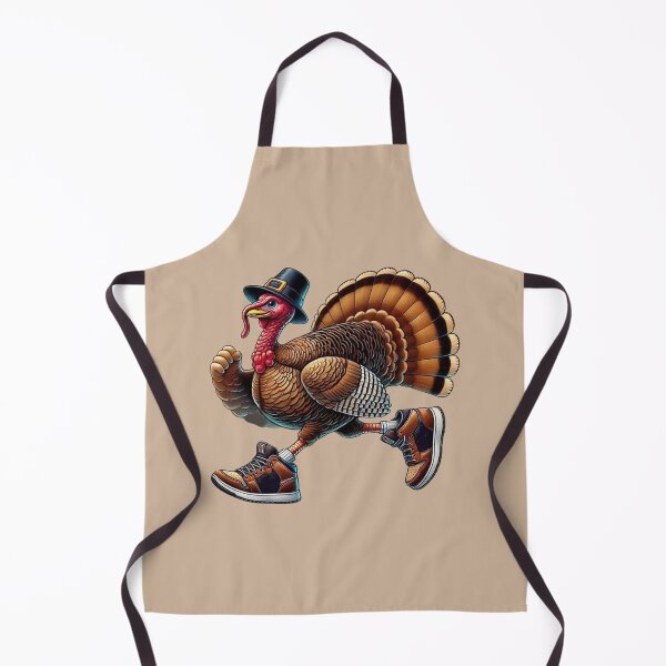 Item preview, Running Turkey in Sneakers — Fun Thanksgiving Design designed and sold by Myra365Art.