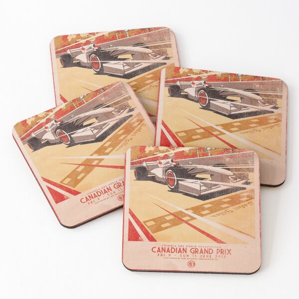 Item preview, Vintage Canadian Grand Prix 2017 Poster and hundreds of other personalized products designed and sold by edsonmaciel1990.