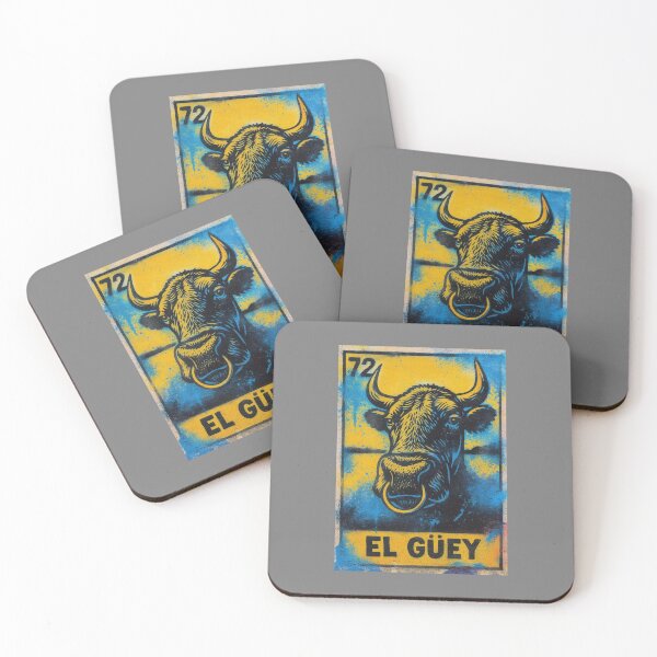 Item preview, Mexican Lottery Card 72 El Guey The Ox designed and sold by retrographics.