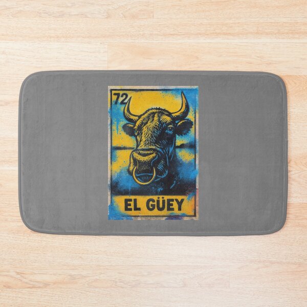 Item preview, Mexican Lottery Card 72 El Guey The Ox designed and sold by retrographics.
