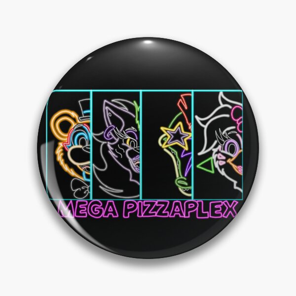 Item preview, Neon Mega PizzaPlex Headshots  designed and sold by Thehazbeansky1.