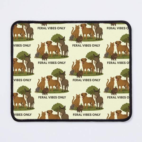 Item preview, Feral Vibes Only - Feral animals designed and sold by Animal Magnetism.