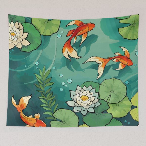 Item preview, Serenity in the Lotus Pond designed and sold by HSE1.