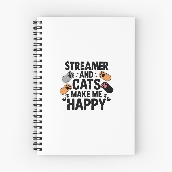Item preview, Streamer And Cats Make Me Happy - Funny Streamer Cats Lover designed and sold by Oussinc.