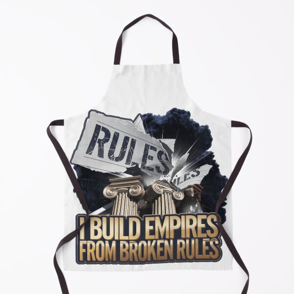 Item preview, Build Empires From Broken Rules – Bold Sticker designed and sold by MoodtypeS25.
