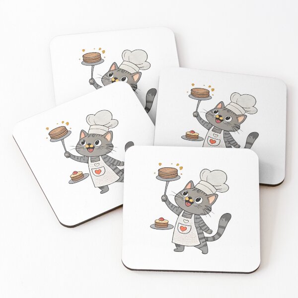Item preview, Cooking Gray Tabby Cat Chef designed and sold by Uglyandcute.