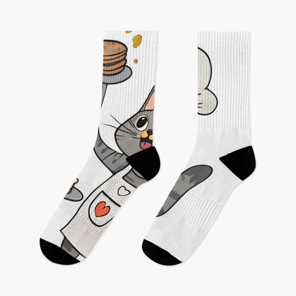 Item preview, Cooking Gray Tabby Cat Chef designed and sold by Uglyandcute.