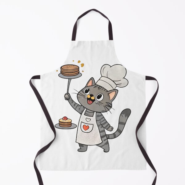 Item preview, Cooking Gray Tabby Cat Chef designed and sold by Uglyandcute.