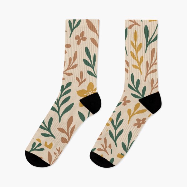 Item preview, Folk Flora Pattern designed and sold by Root2Realm.