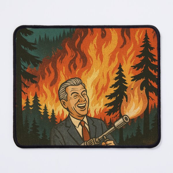 Item preview, Gavin Newsom Fights Fire With Fire designed and sold by LoneStarOutpost.