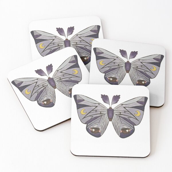 Item preview, Sleepy Moth designed and sold by fern.prints.