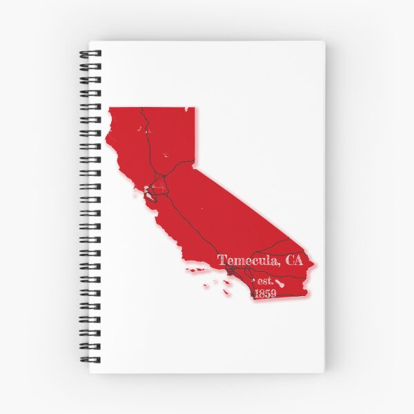 Item preview, Temecula, CA [Red] designed and sold by PhilbonianDezin.