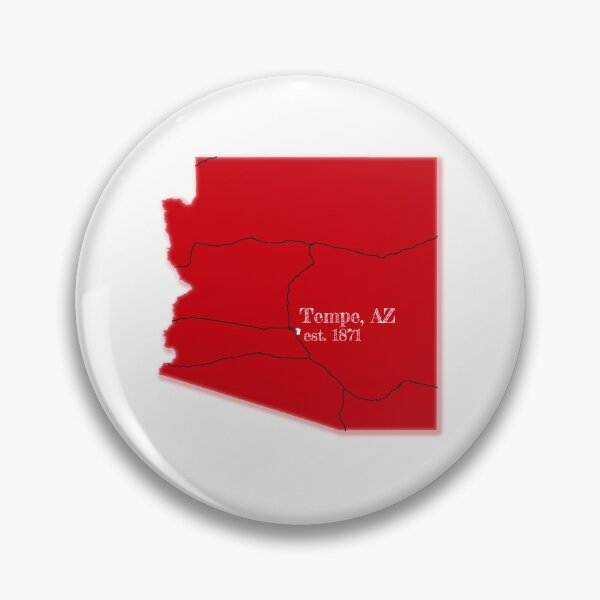 Item preview, Tempe, AZ [Red] designed and sold by PhilbonianDezin.