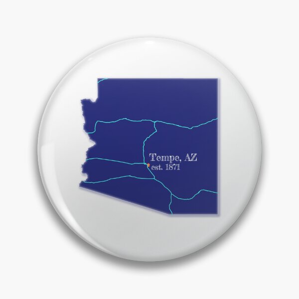 Item preview, Tempe, AZ [Blue] designed and sold by PhilbonianDezin.