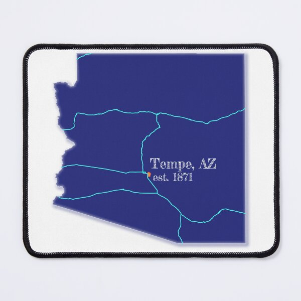 Item preview, Tempe, AZ [Blue] designed and sold by PhilbonianDezin.