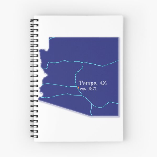 Item preview, Tempe, AZ [Blue] designed and sold by PhilbonianDezin.
