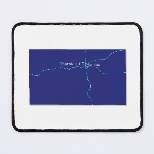Item preview, Thornton, CO [Blue] designed and sold by PhilbonianDezin.