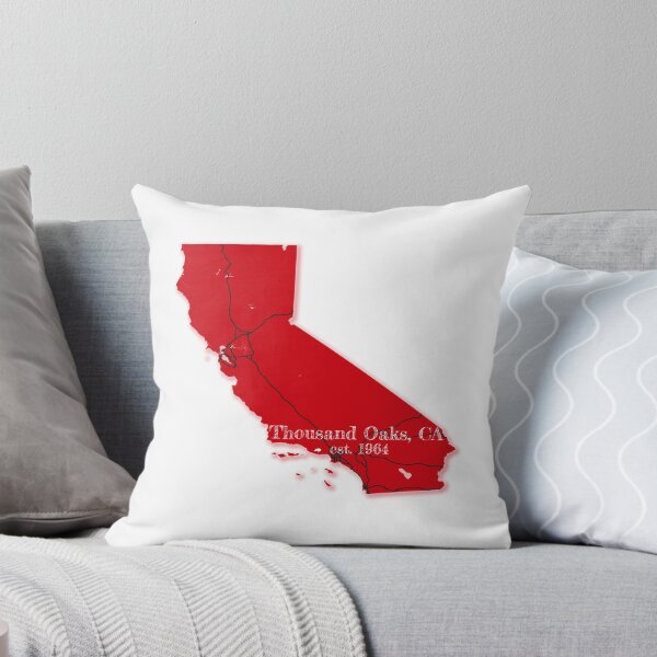 Item preview, Thousand Oaks, CA [Red] designed and sold by PhilbonianDezin.