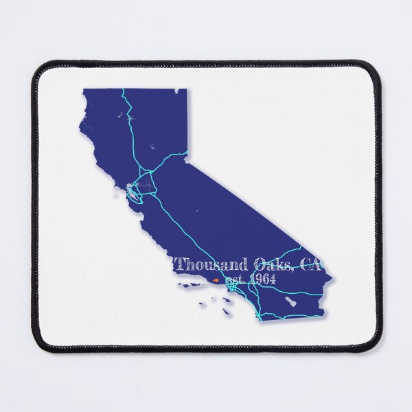 Item preview, Thousand Oaks, CA [Blue] designed and sold by PhilbonianDezin.