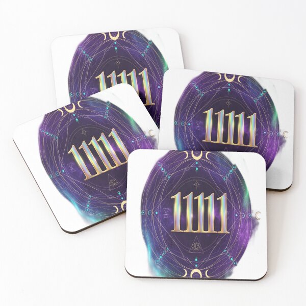 Item preview, 11111 Angel Number – Sacred Geometry Cosmic Portal Spiritual Awakening Art designed and sold by NUR.
