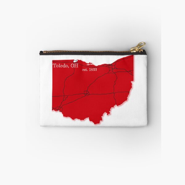 Item preview, Toledo, OH [Red] designed and sold by PhilbonianDezin.