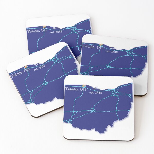 Item preview, Toledo, OH [Blue] designed and sold by PhilbonianDezin.