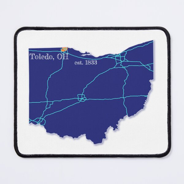 Item preview, Toledo, OH [Blue] designed and sold by PhilbonianDezin.