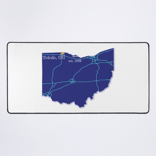 Item preview, Toledo, OH [Blue] designed and sold by PhilbonianDezin.