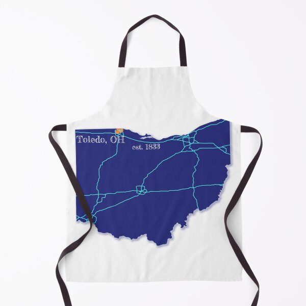 Item preview, Toledo, OH [Blue] designed and sold by PhilbonianDezin.