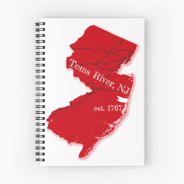 Item preview, Toms River, NJ [Red] designed and sold by PhilbonianDezin.