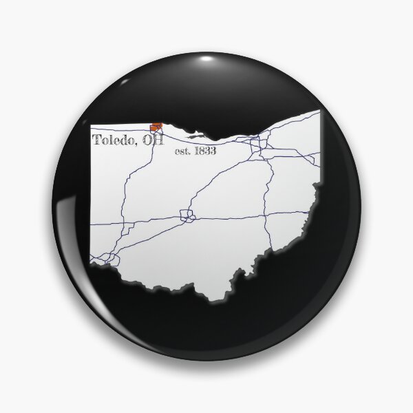Item preview, Toledo, OH [White] designed and sold by PhilbonianDezin.