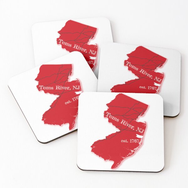 Item preview, Toms River, NJ [Red] designed and sold by PhilbonianDezin.