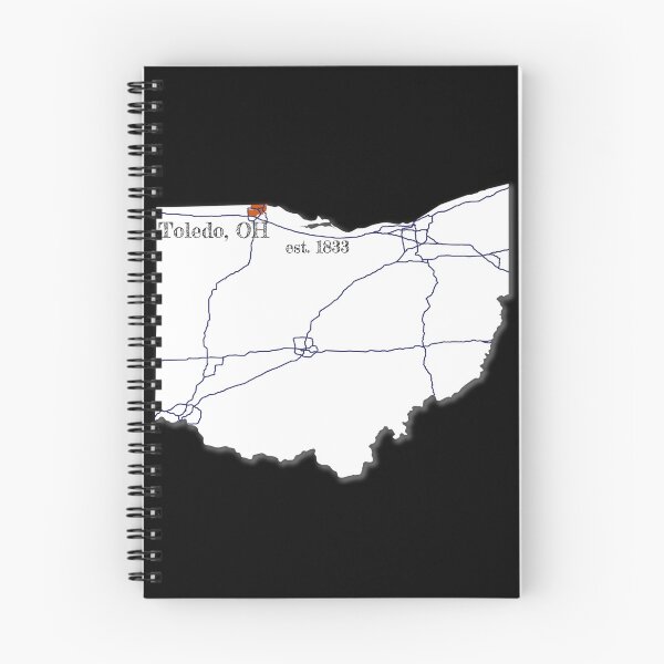 Item preview, Toledo, OH [White] designed and sold by PhilbonianDezin.