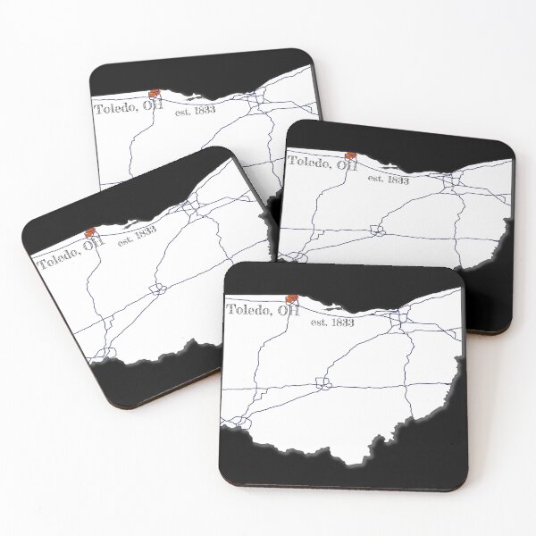 Item preview, Toledo, OH [White] designed and sold by PhilbonianDezin.