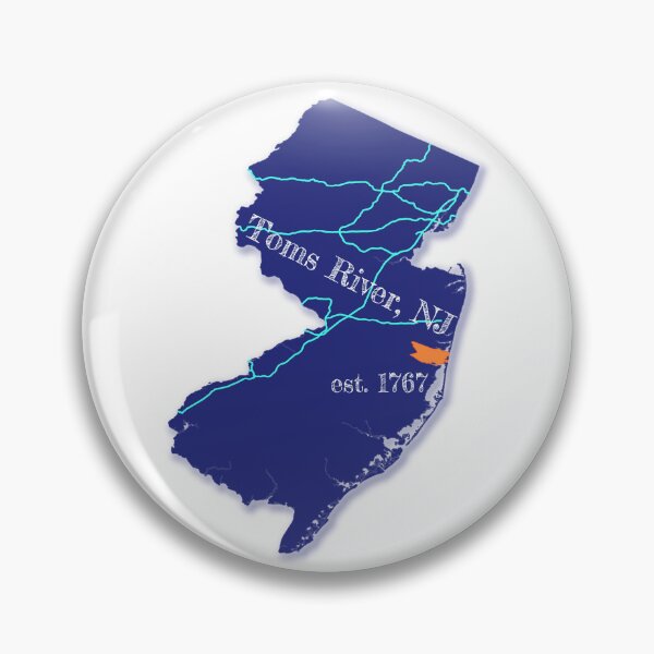 Item preview, Toms River, NJ [Blue] designed and sold by PhilbonianDezin.