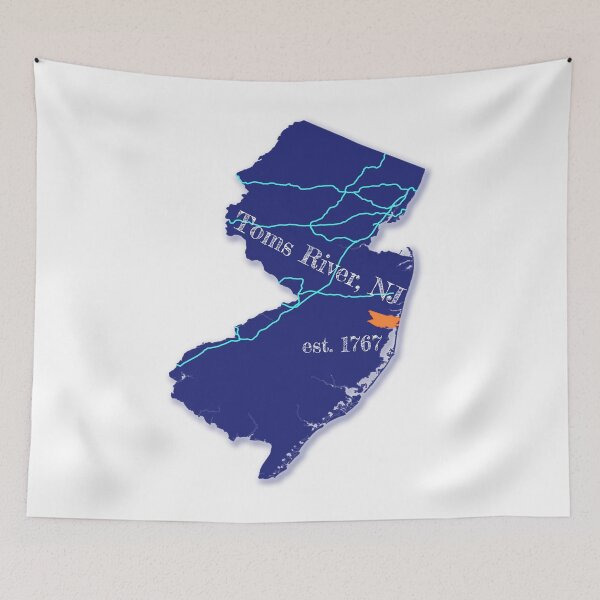 Item preview, Toms River, NJ [Blue] designed and sold by PhilbonianDezin.