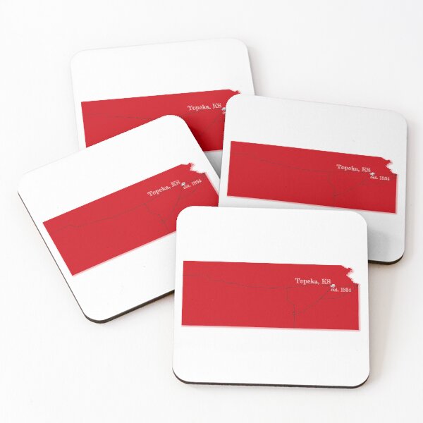 Item preview, Topeka, KS [Red] designed and sold by PhilbonianDezin.