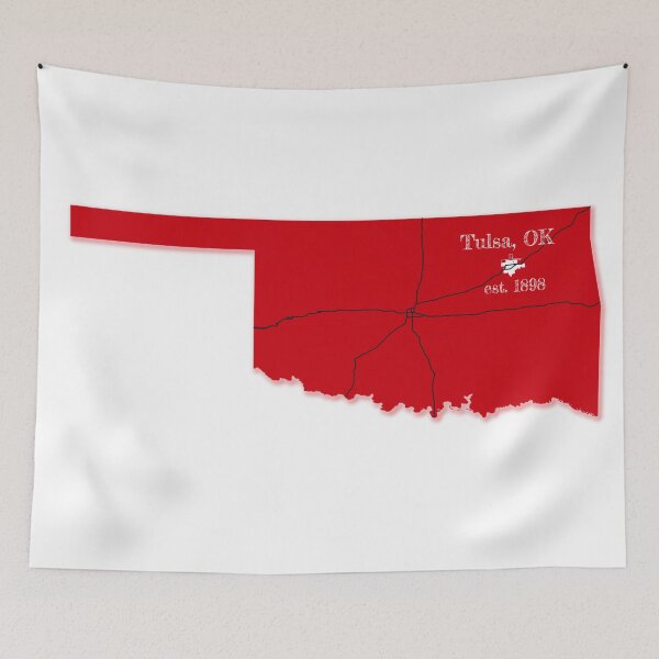 Item preview, Tulsa, OK [Red] designed and sold by PhilbonianDezin.