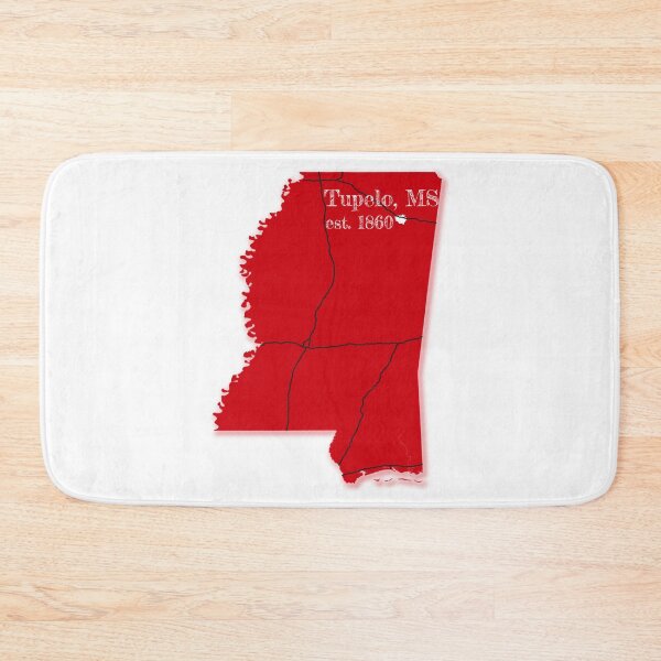 Item preview, Tupelo, MS [Red] designed and sold by PhilbonianDezin.
