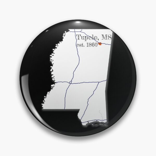 Item preview, Tupelo, MS [White] designed and sold by PhilbonianDezin.