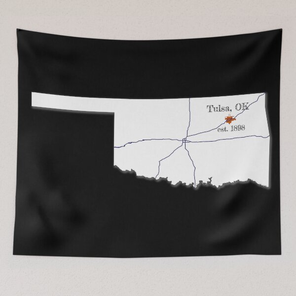 Item preview, Tulsa, OK [White] designed and sold by PhilbonianDezin.