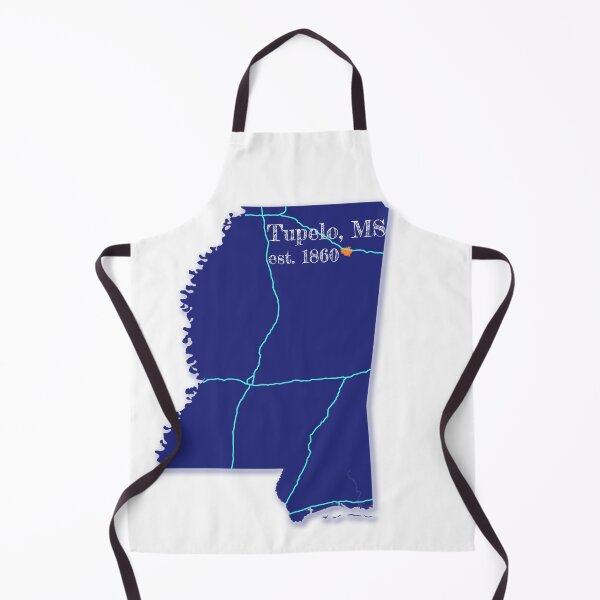 Item preview, Tupelo, MS [Blue] designed and sold by PhilbonianDezin.