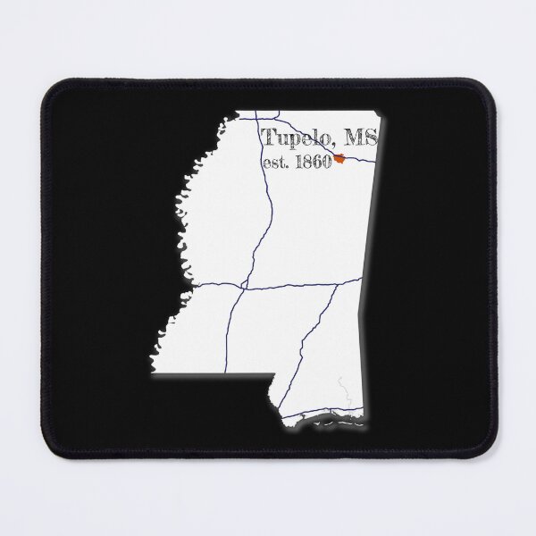 Item preview, Tupelo, MS [White] designed and sold by PhilbonianDezin.